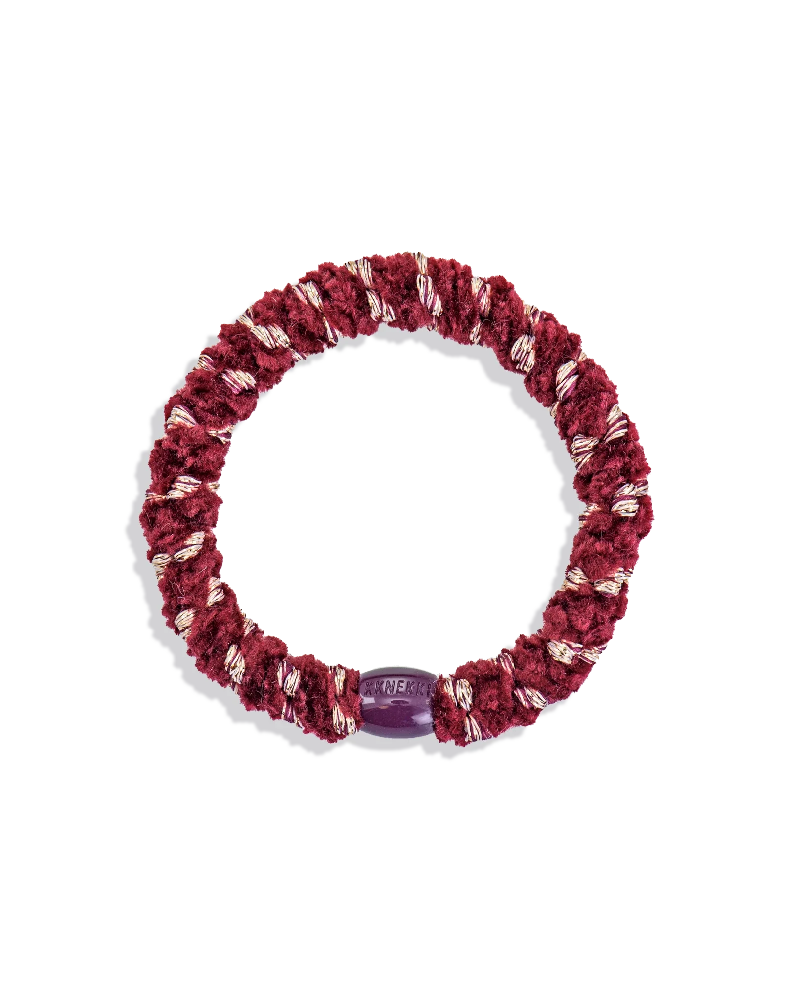 VELVET STRIPE BORDEAUX