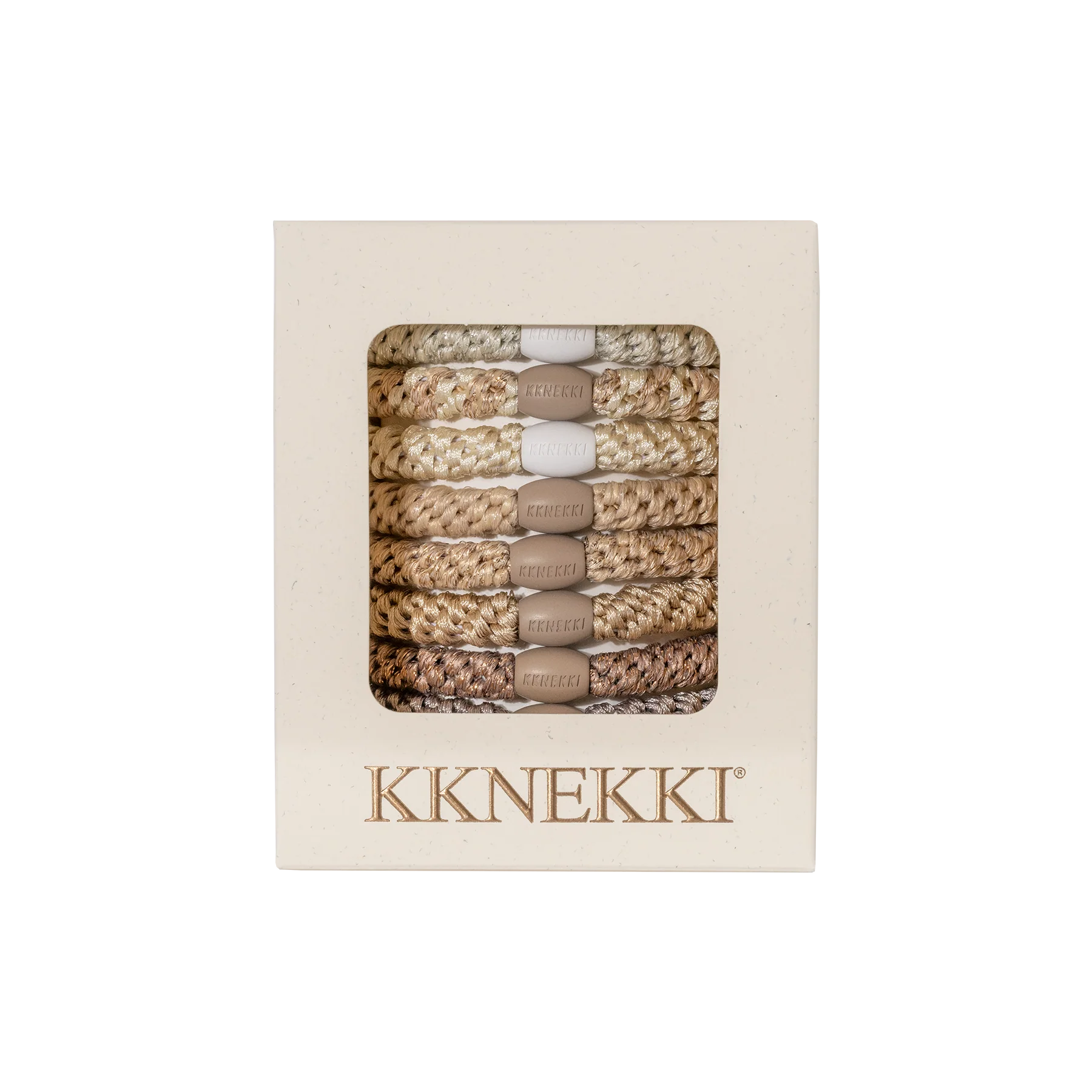 NUDE EDITION • 8 HAIR TIES