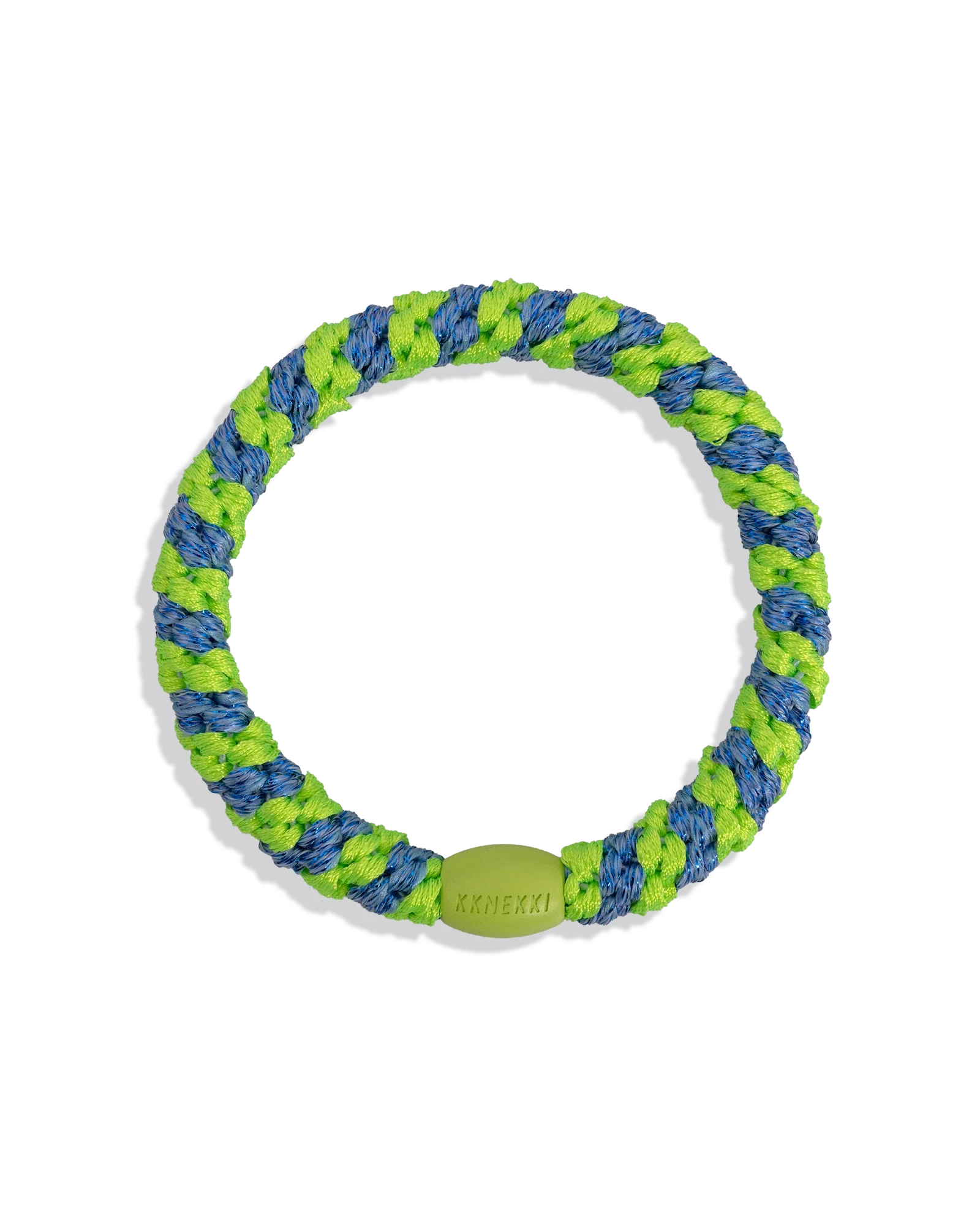 STRIPE LIME GREEN OCEAN GLITTER