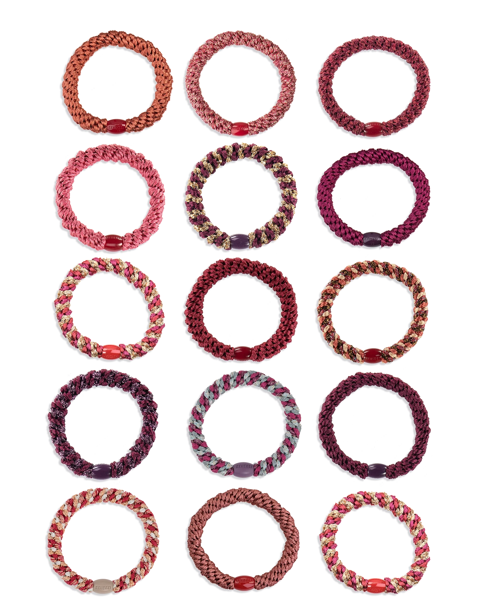 BERRY SELECTION • 15 HAIR TIES