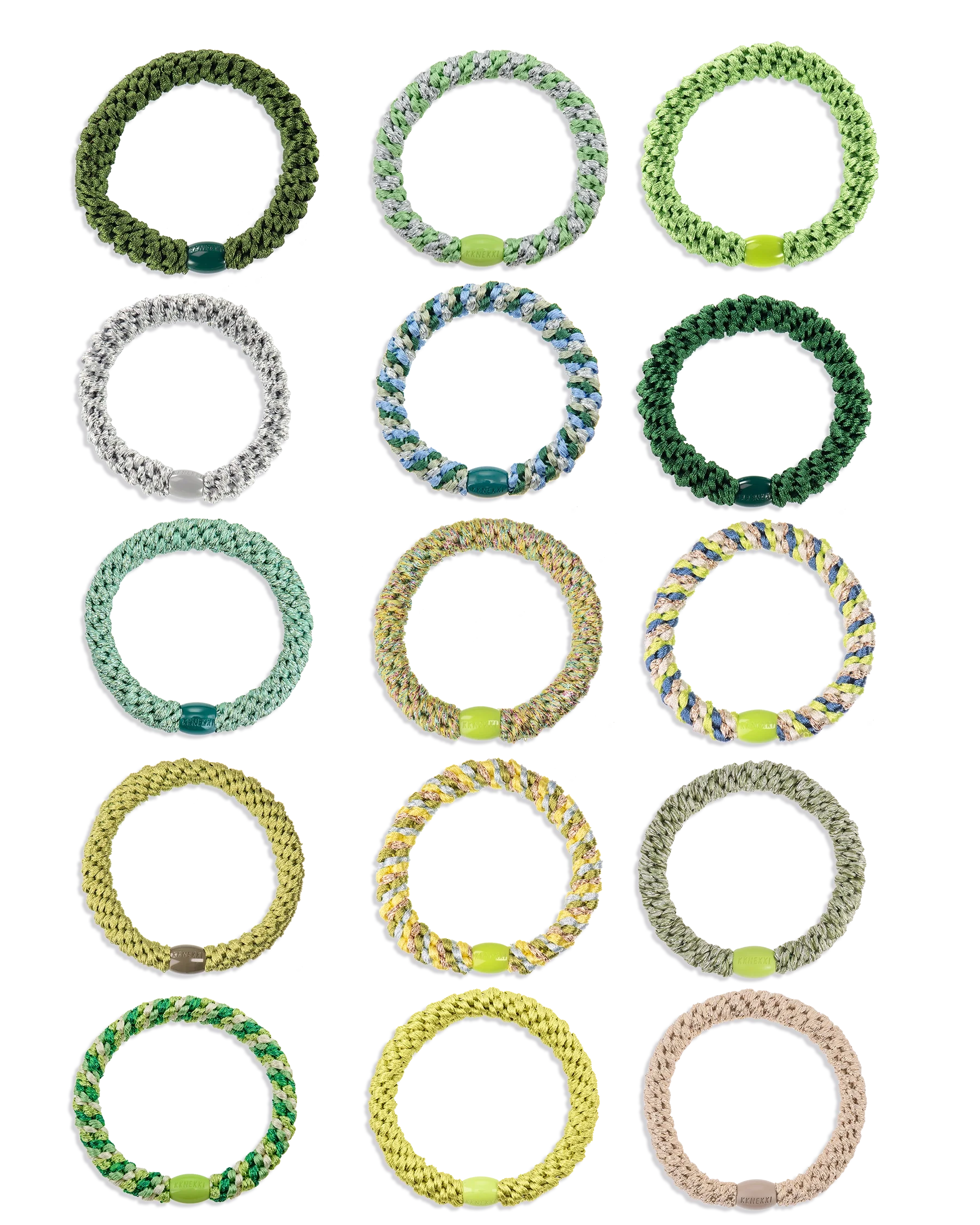 GARDEN SELECTION • 15 HAIR TIES