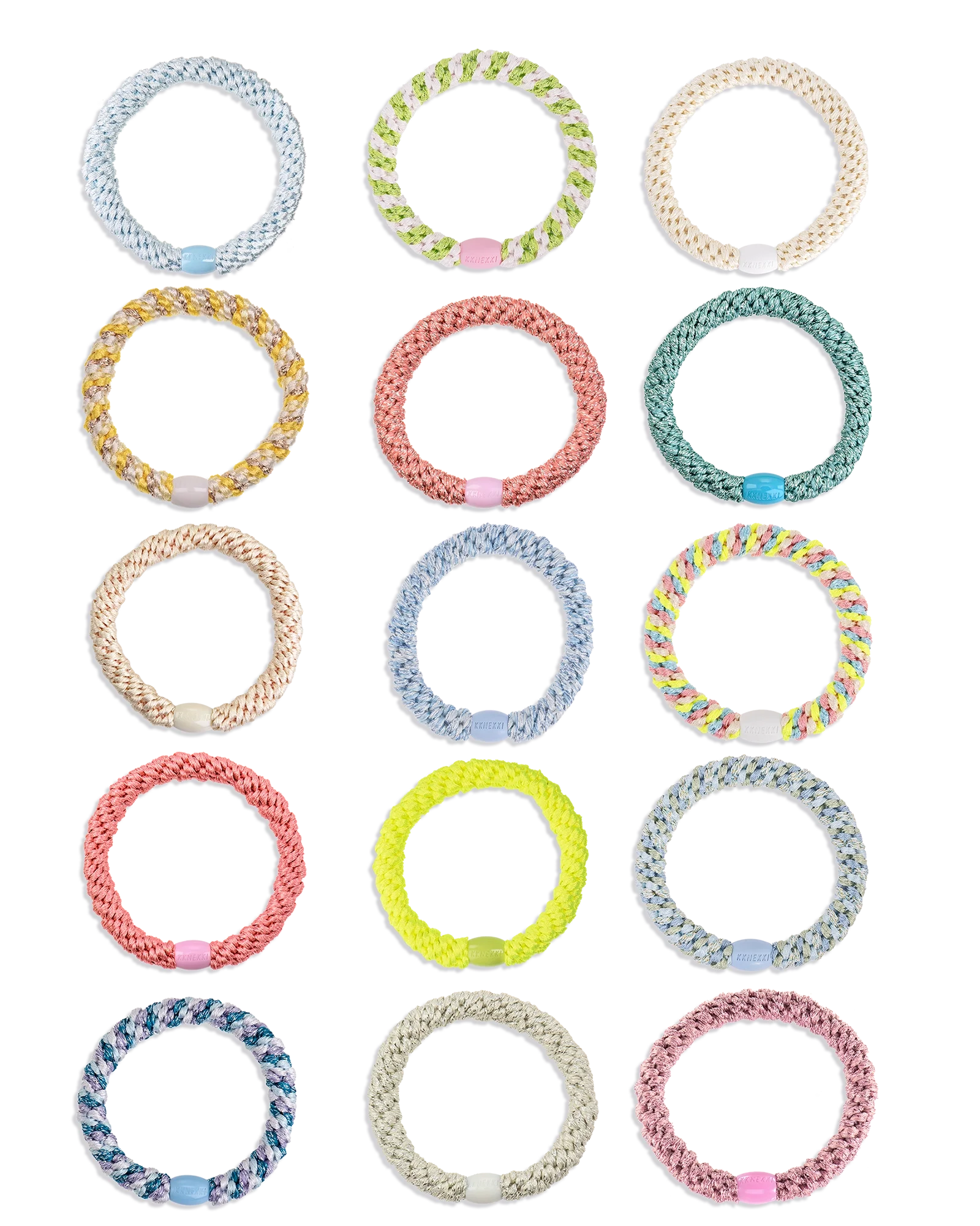 SUMMER SELECTION • 15 HAIR TIES